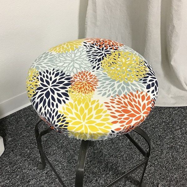 Bar Stool Covers With Back Etsy