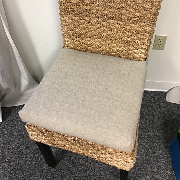 Seagrass Chair Cushions Etsy