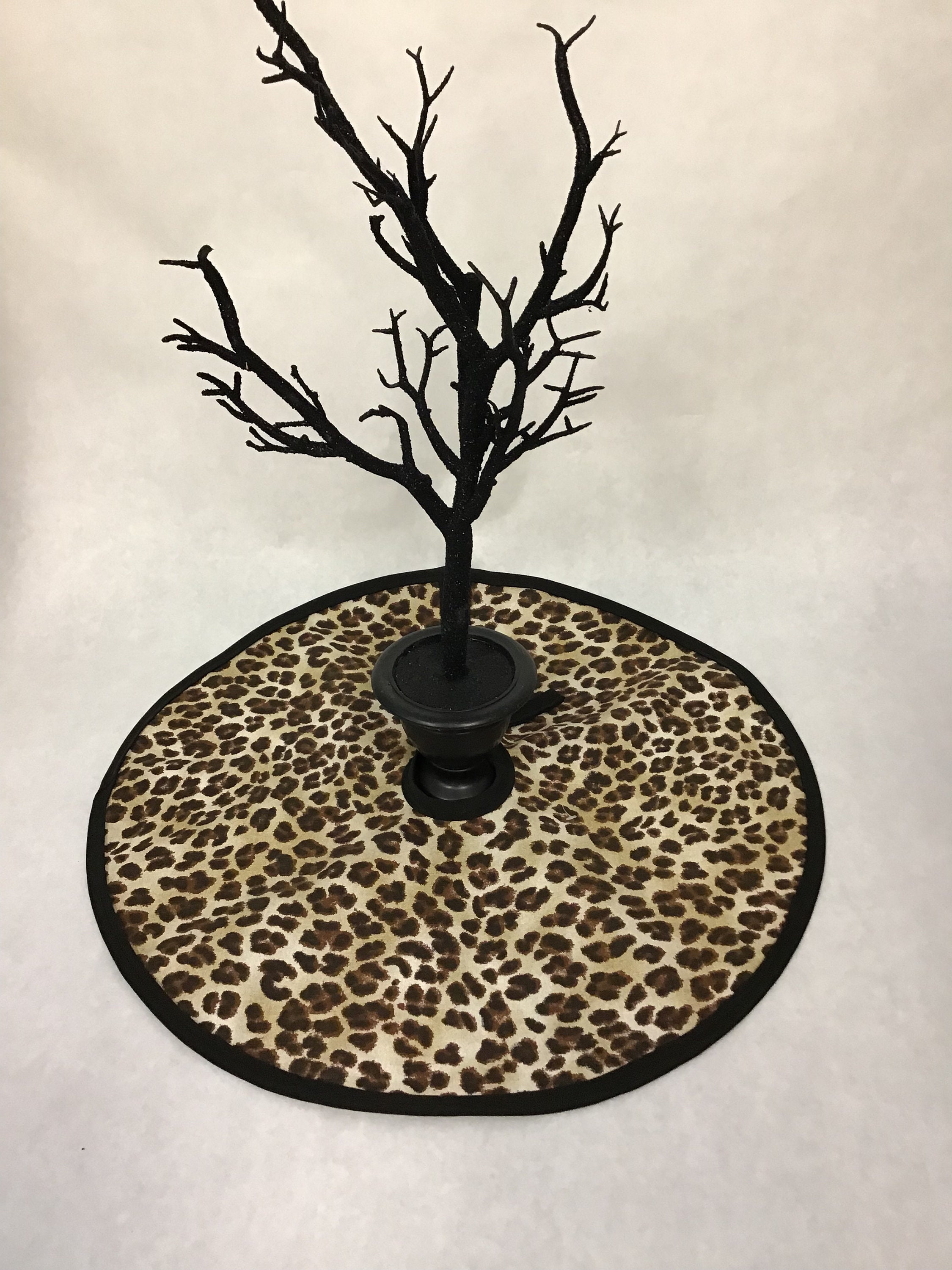 Leopard Print Tree Skirt 