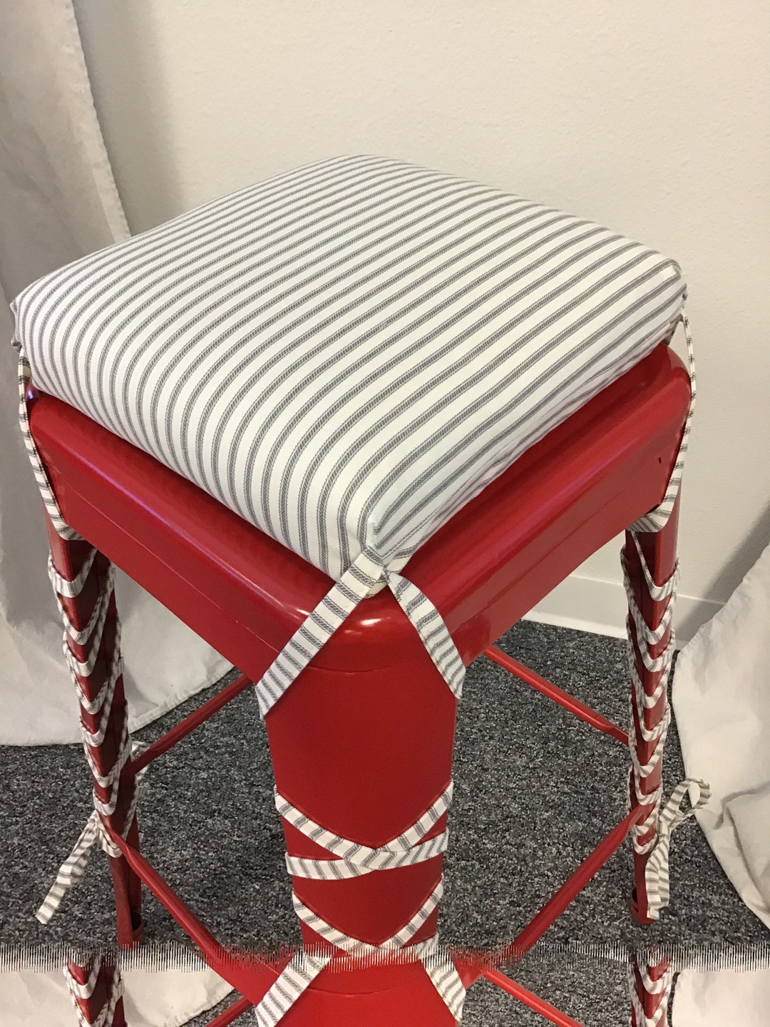 Square cushion stool new arrivals