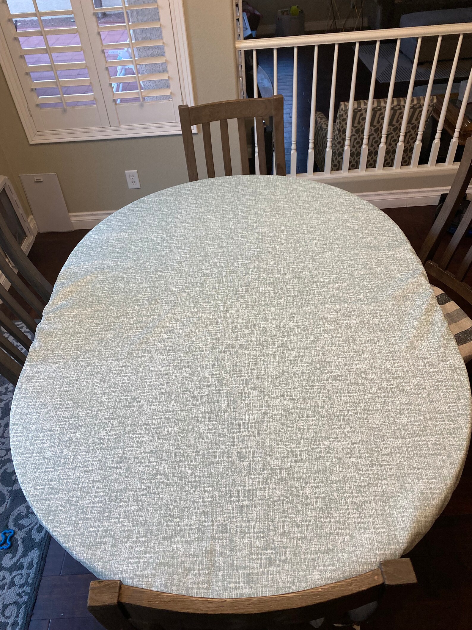 Oval Fitted Tablecloth Oval Fitted Tablecloth With Etsy