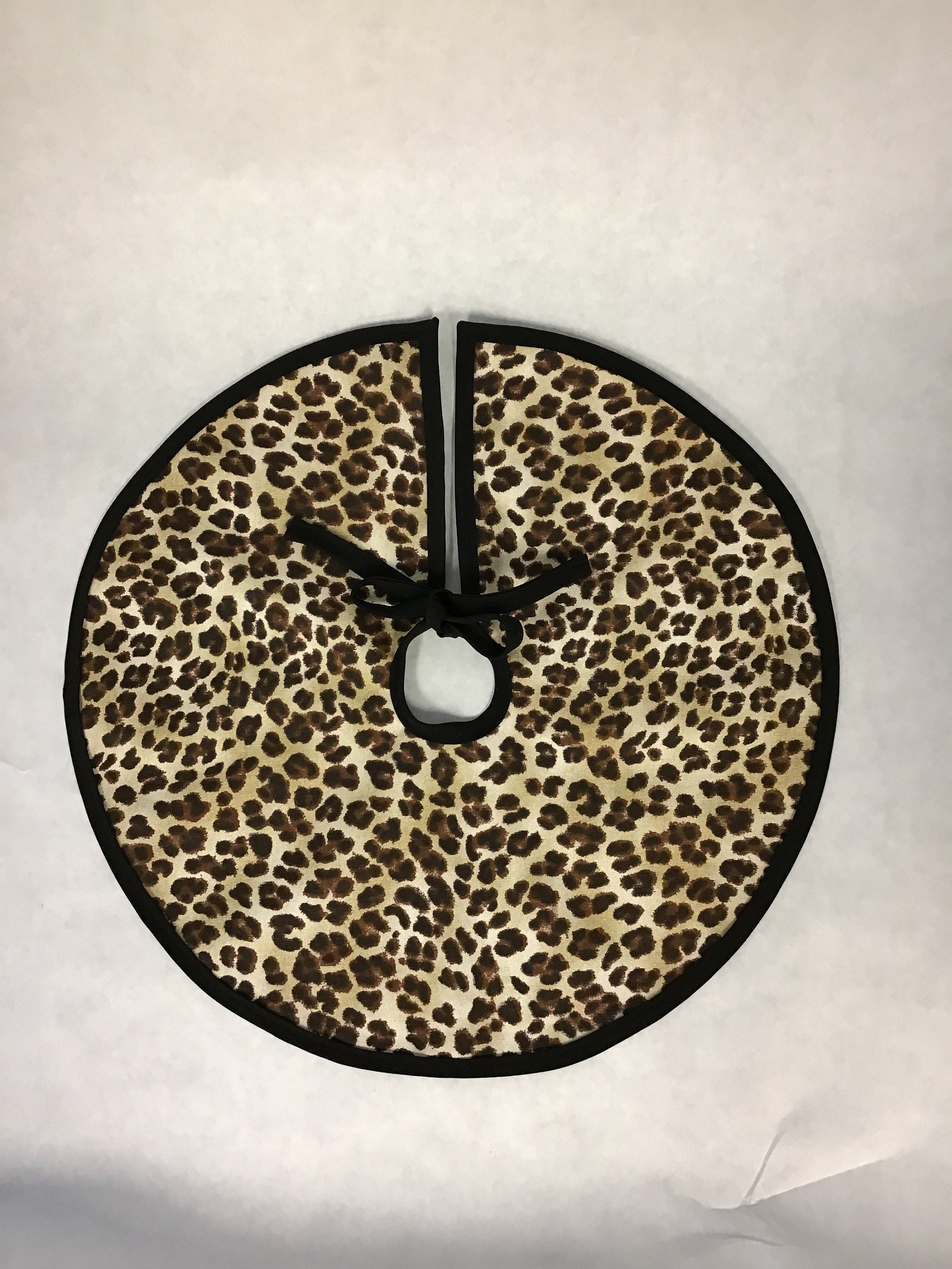 Leopard Print Tree Skirt Holiday Tree Skirt Customize to Etsy