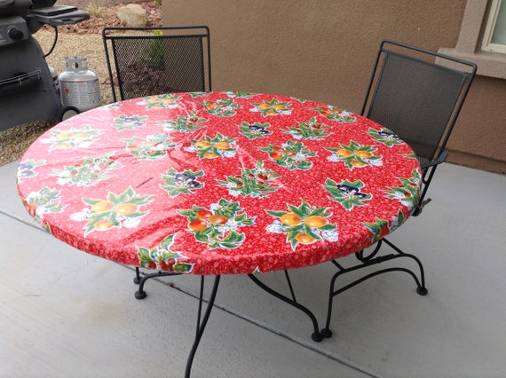 Round Fitted Tablecloth Square Rectangle Or Oilcloth Round Fitted Tablecloth Square, Round Oilcloth Tablecloths