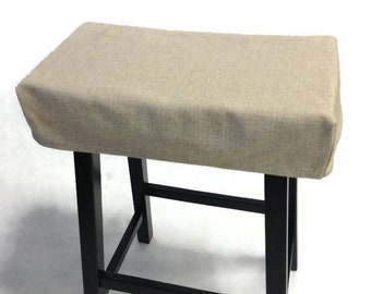 Elasticated square stool covers sale