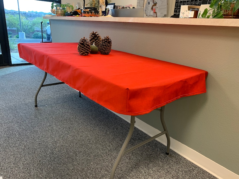 Fitted Tablecloth for Your Folding Banquet Table Rectangle Etsy