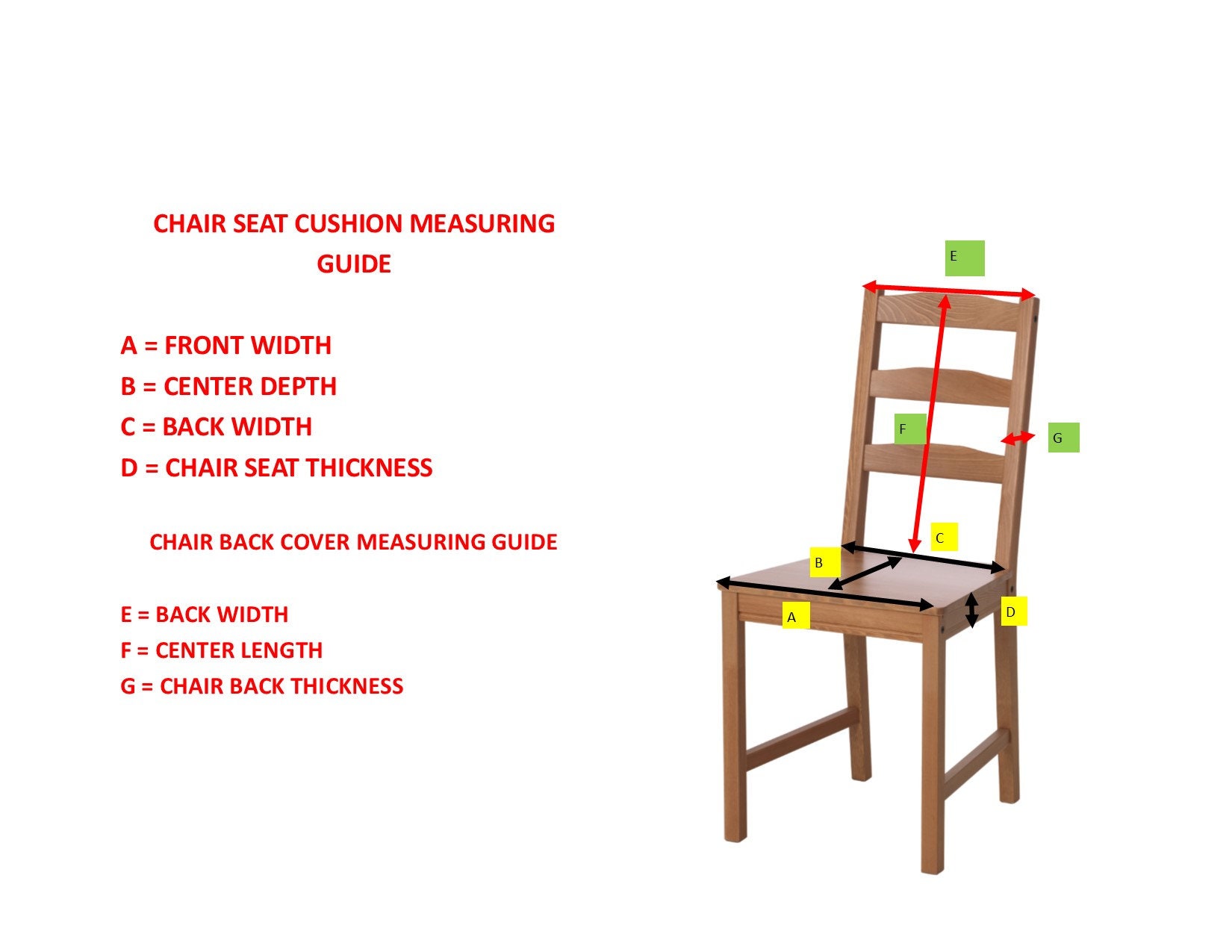 Ticking Stripe Black Rocking Chair Cushions - Latex Foam Fill Standard - See Size Guide / Black
