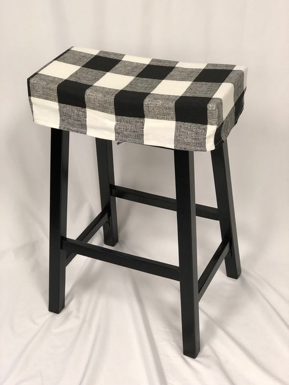 Checkered sale bar stools