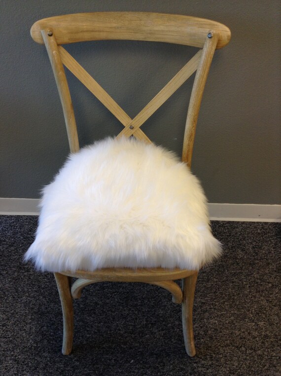 faux fur chair covers