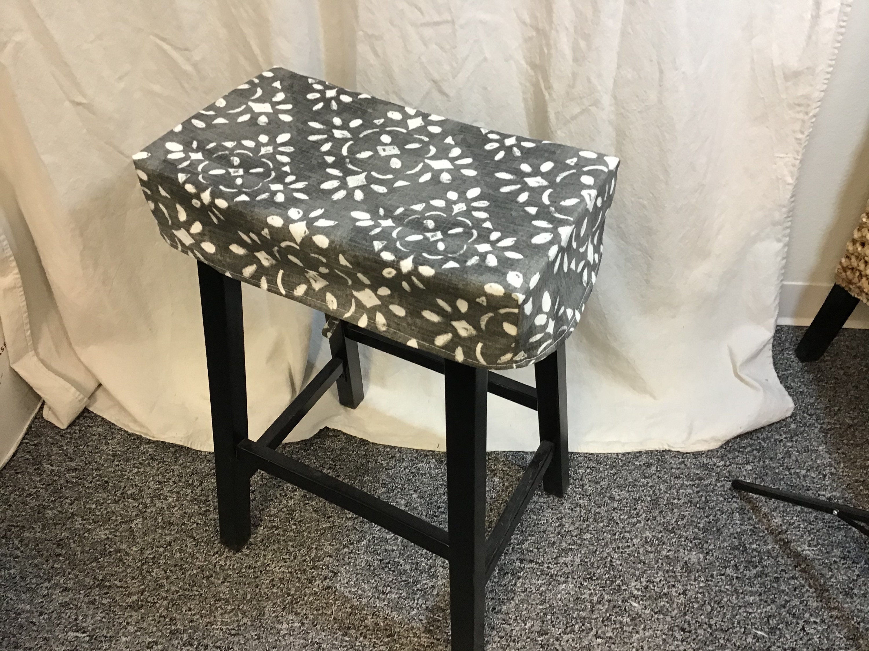 Saddle chair seat cover sale