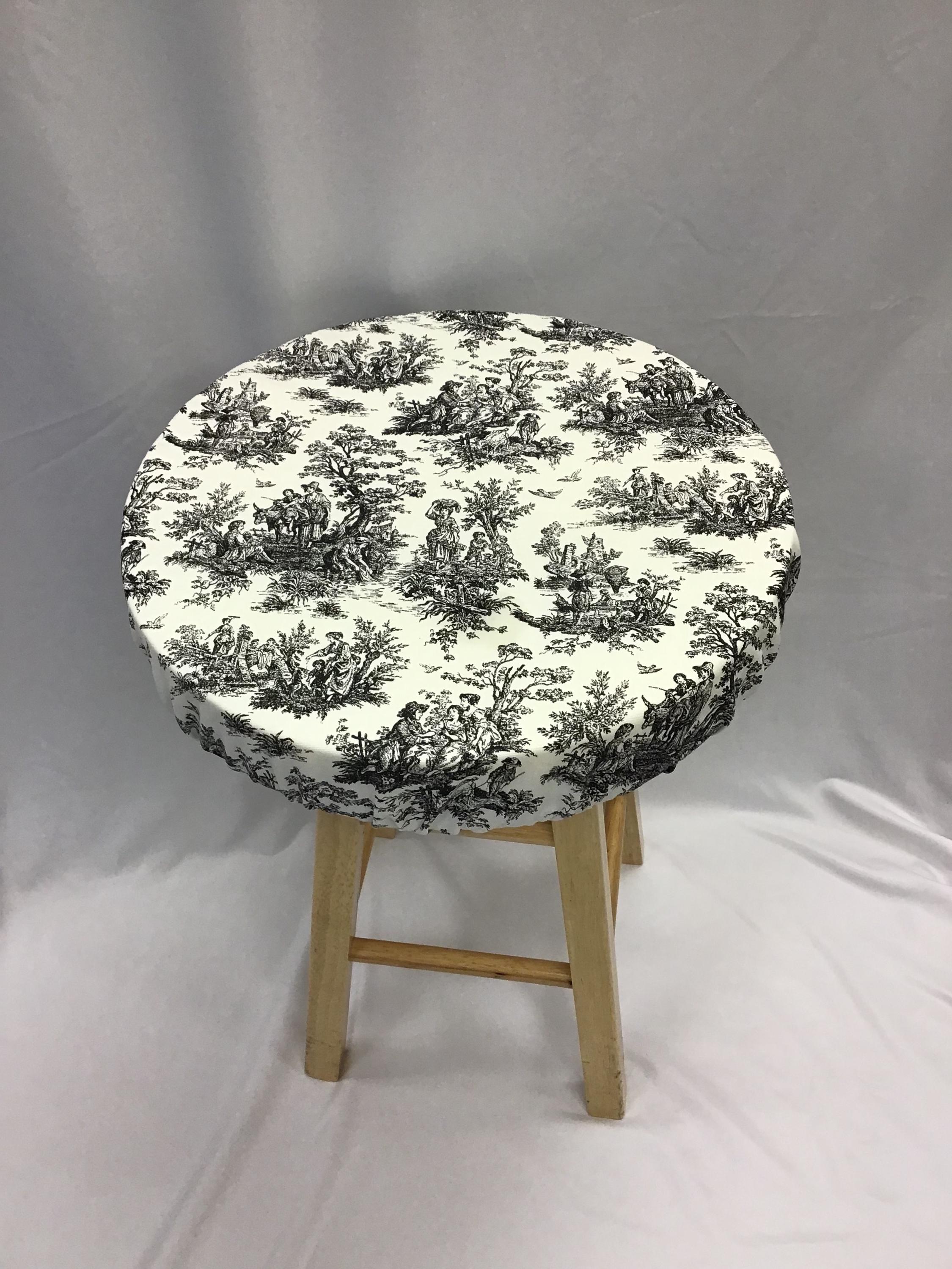 Fabric Covered Stool Australia
