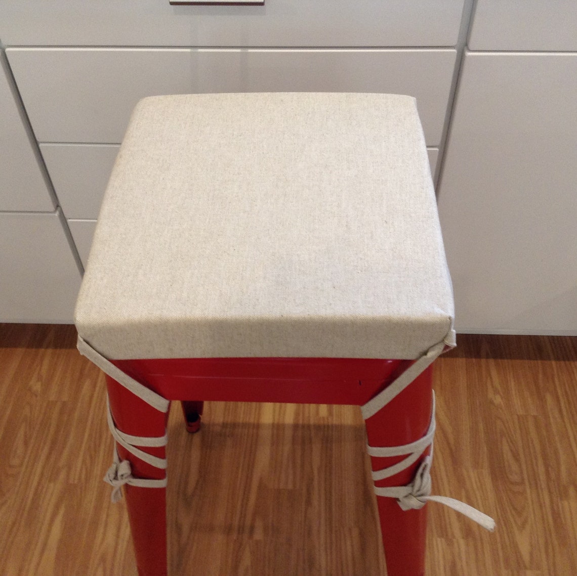 Square Bar Stool Cushion Barstool Cushion Cover Metal Etsy