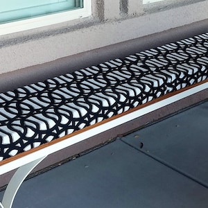 Sunbrella Outdoor Patio Customizable Bench Cushion, cushion cover with foam insert, window seat cushion, Outdoor patio cushion cover