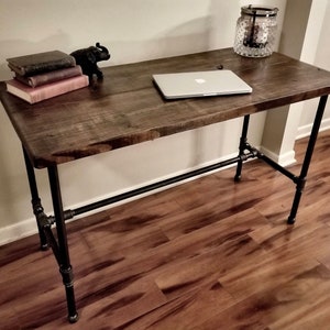 Steel and Wood Desk - Free Shipping