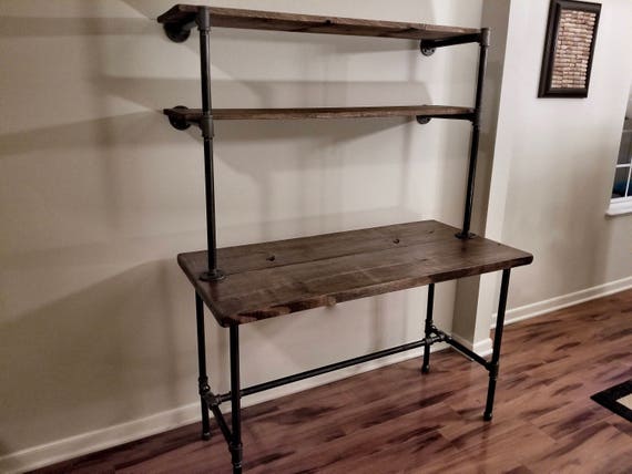 Rustic pipe sale desk