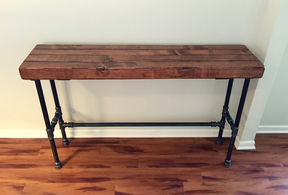 Steel And Wood Bar Table 3 5in Thick Top Large Hong Kong Wood Bar Table 3 5in Thick, Wood And Steel Bar Table