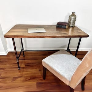 Steel and Wood Desk - Free Shipping