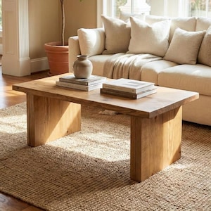 Solid Wood Coffee Table