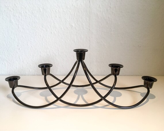Georg Jensen HARMONY candleholder - BLACK