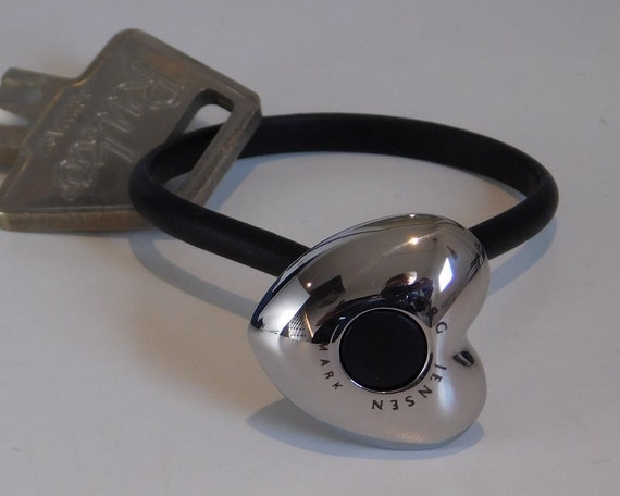 Georg Jensen HEART keyring | Designed by Klaus Rath | Danish Design | Contemporary | Minimalisti