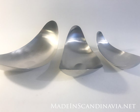 Georg Jensen Leaf bowls - set of three