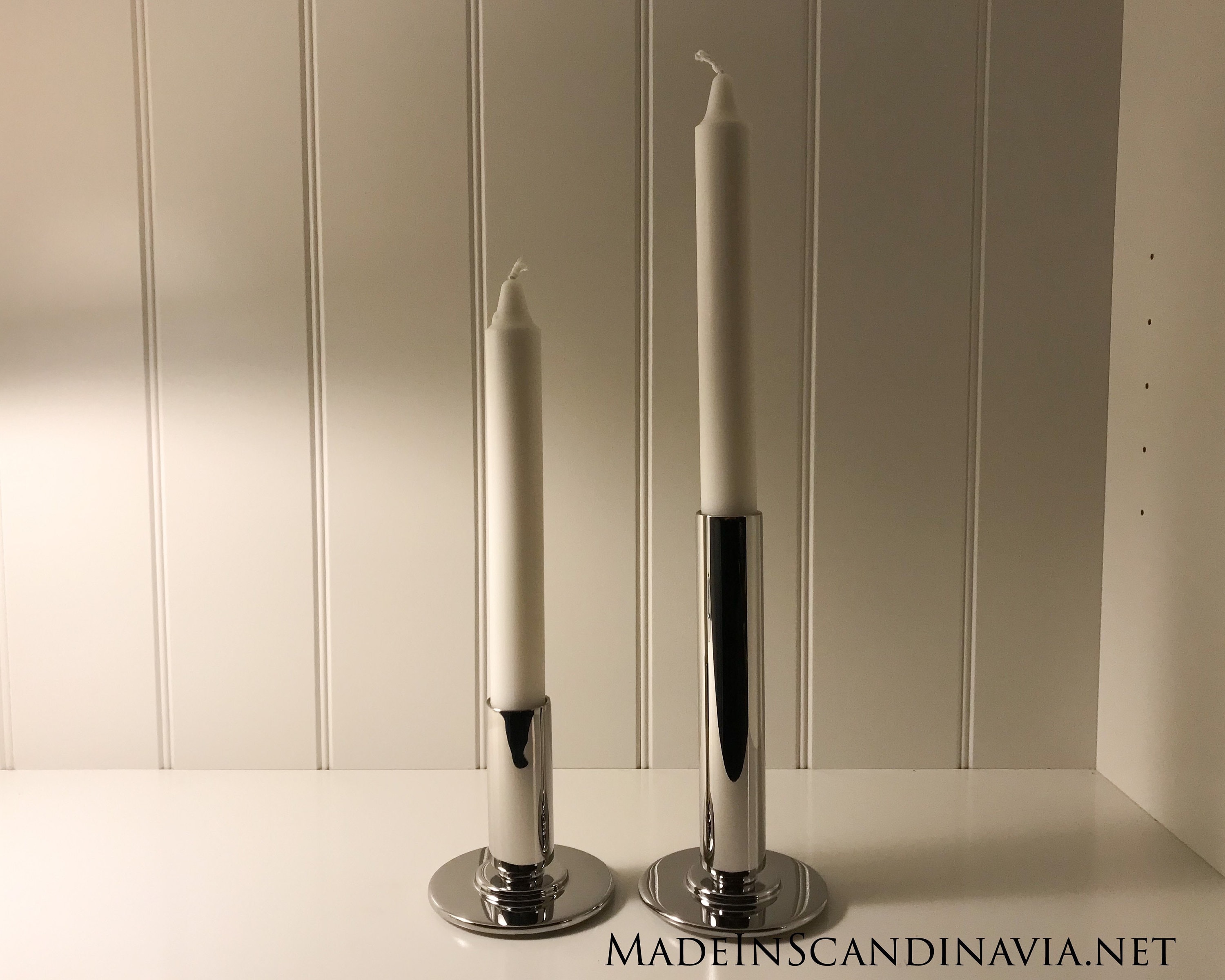 Georg Jensen MANHATTAN Candleholder Small Large -