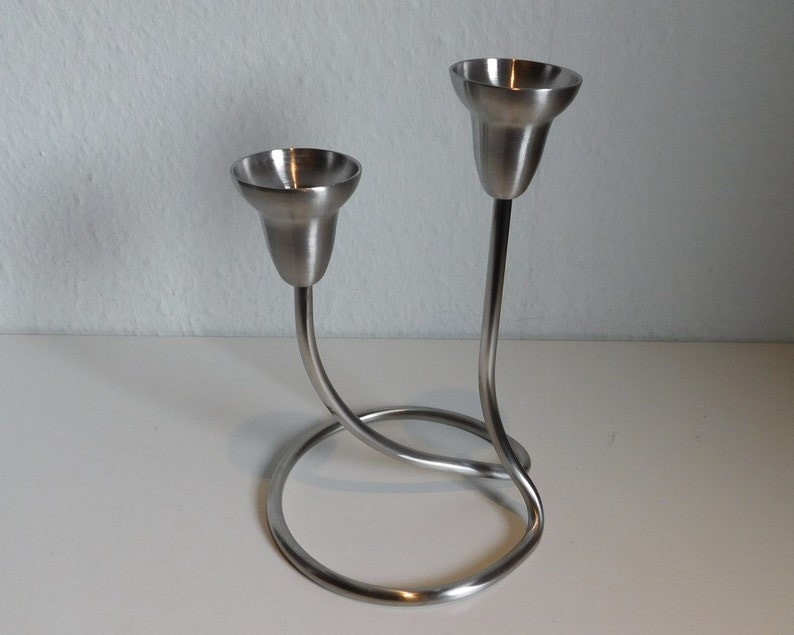 Jensen Swing Candle Holder Double Matte Etsy