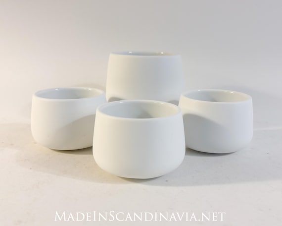 Trip Trap / Skagerak Nordic Tapas set of three small and one large jars  | Danish Design | Contemporary | Minimalist