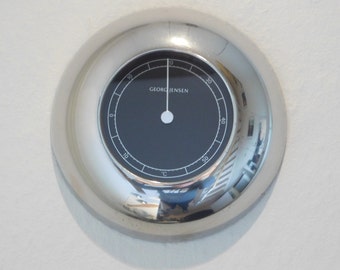 Georg Jensen LUNA thermometer pewter/black | Danish Design | Designed by Andreas Mikkelsen | Contemporary design | Patina | Vintage