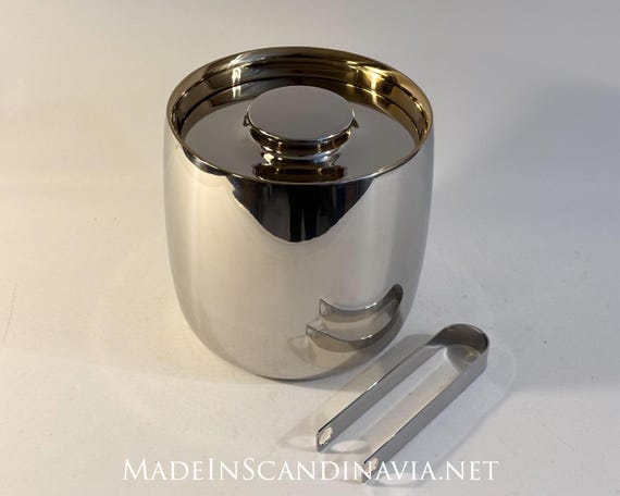 Stelton Norman Foster Ice Bucket and Champagne Cooler Special Edition Rare find Contemporary Design