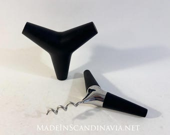 Eva Solo Stainless Steel Corkscrew Bottle Opener Set, Danish Design Bar Accessories