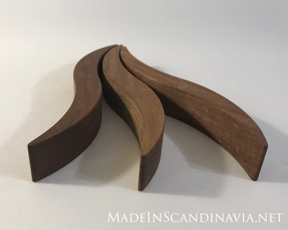Georg Jensen/Royal Copenhagen Trivets - teakwood