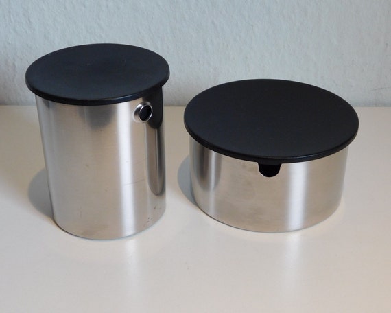 Stelton Erik Magnussen Sugar & Creamer set, stainless steel