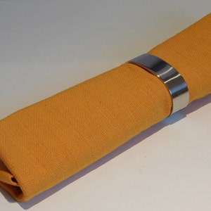 Stelton napkin rings, set of four | Designed by Svend Jensen | Danish Design | Midcentury