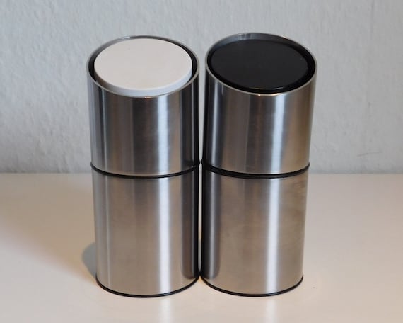 Georg Jensen Royal Copenhagen COMPLET set of salt & pepper