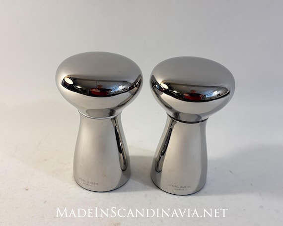 Georg Jensen ALFREDO salt & pepper, small | Designed by Alfredo Häberl | Contemporary | Minimalist