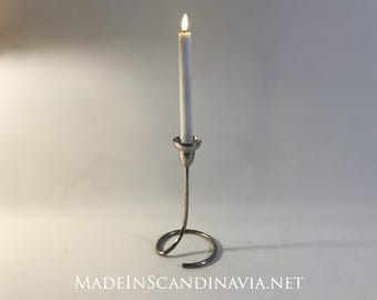 Georg Jensen Swing Candle Holder for Two Candles, Matte Stainless