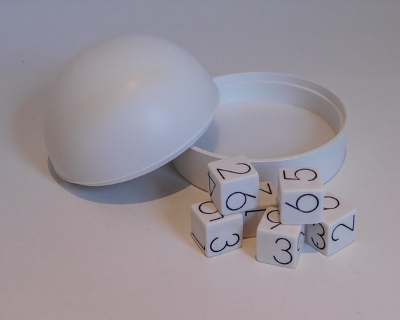 Georg Jensen Dice set RAFLER - White