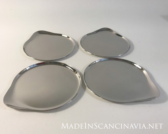 Georg Jensen WINE Coasters, 4 pcs