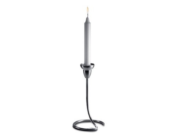 Georg Jensen Swing candle holder - single - Matte |  | Designed by Jens Jensen | Danish Design | Contemporary