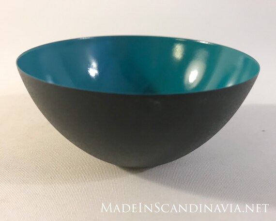 Normann Copenhagen KRENIT bowl, Dark green - small