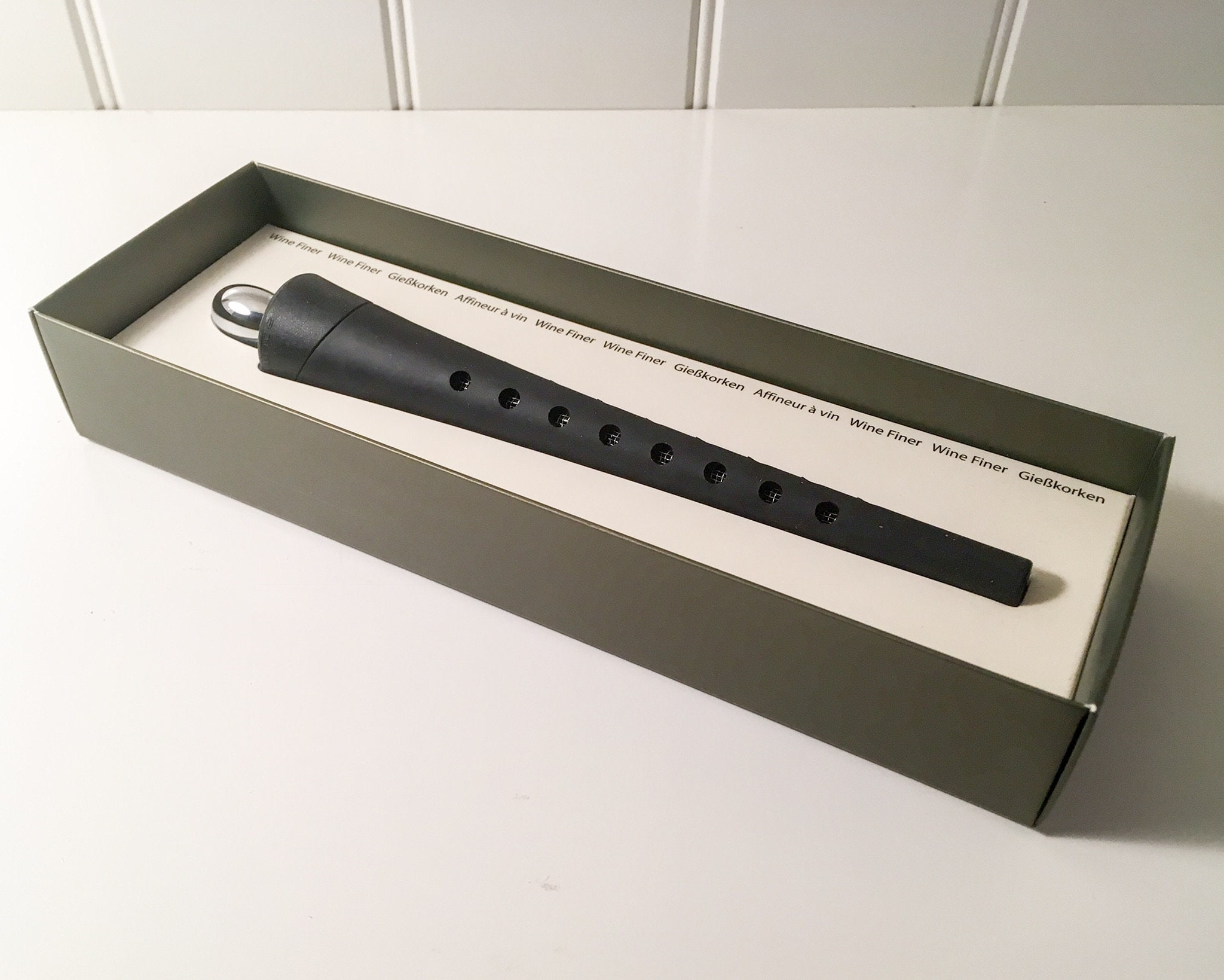 Nuance Wine finer 10 cm Black