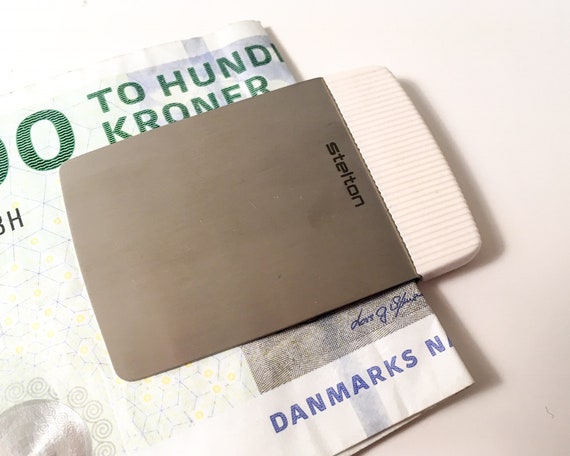 Stelton Money Clip - White