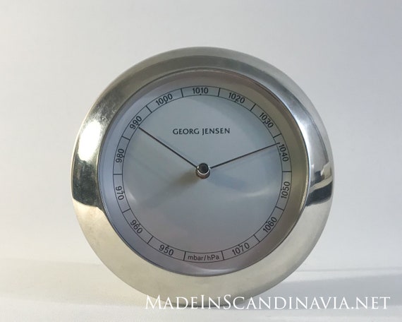 Georg Jensen VENUS barometer silver/white