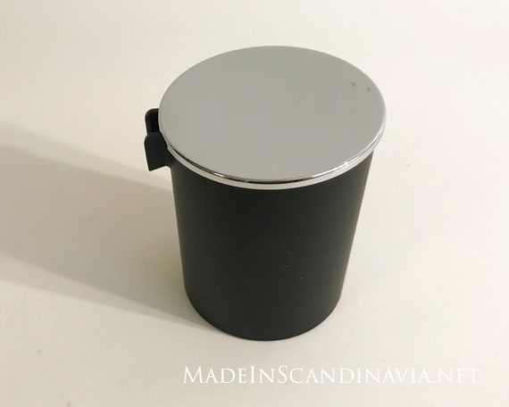 Stelton Erik Magnussen cream jug, black and steel