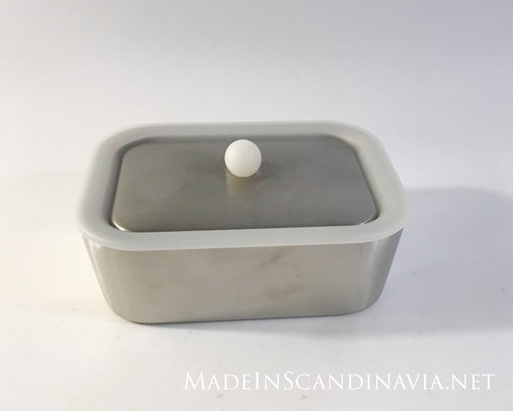 CORPUS dish for butter - stainless steel