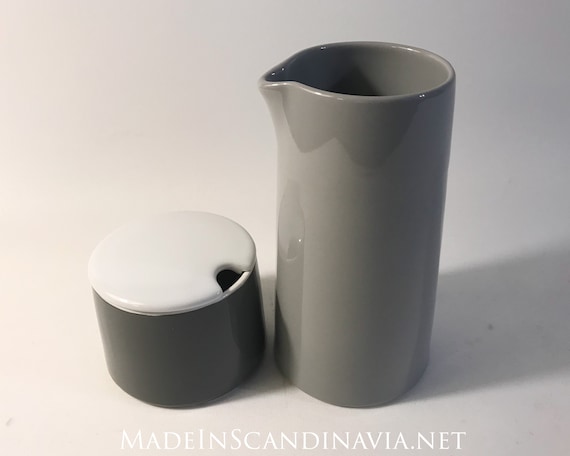 Stelton Emma Sugar and Cream set - grey