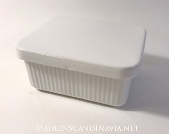 Eva Trio Legio Nova Butter Dish (with small chip) | Danish Design | Contemporary | Minimalist