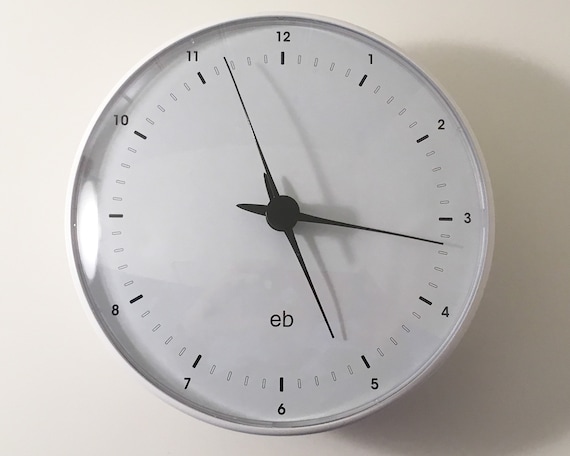 Erik Bagger SEASONS clock - white