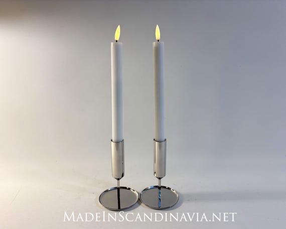 Georg Jensen TUNES Candleholder Set, Large | Danish Design | Contemporary Design | Minimalist