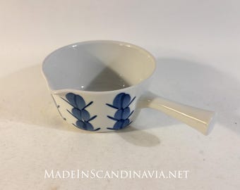 Lyngby Blueberry butter melter Mid Century Modern Vintage Danish Design